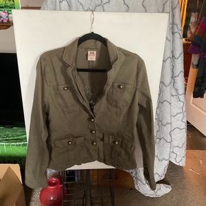 Faded Glory Embroidered Stretchy Jacket 🧥